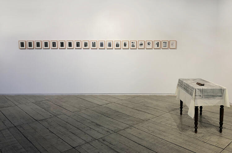 Kleenex series, GEBRAUCHSMUSIK, Galeria Diferença, 2025 (c) Margarida Garcia